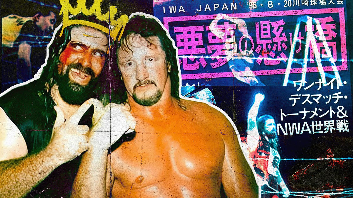On This Day in 1995: Cactus Jack and Terry Funk made deathmatch history in Kawasaki